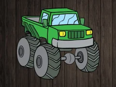 Gioco Monster Truck Jigsaw in linea