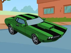 Gioco Ben 10 Car Jigsaw in linea