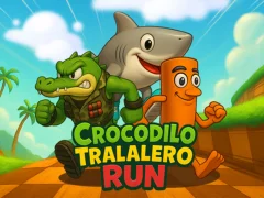Gioco Crocodilo Tralalero Run in linea