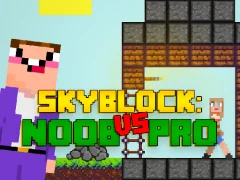 Gioco Noob vs Pro Skyblock in linea