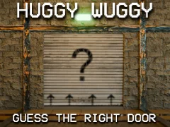 Gioco Huggy Wuggy Guess the right door in linea