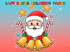 Gioco Easy Santa Coloring Pages in linea
