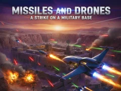 Gioco Missiles and Drones: A Strike On A Military Base in linea