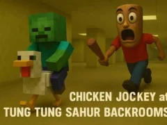 Gioco Chicken Jockey at Tung Tung Sahur Backrooms in linea