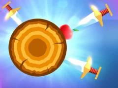 Gioco knife punch in linea