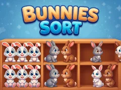 Gioco Bunnies Sort in linea