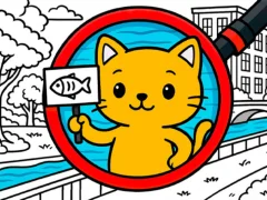 Gioco Find The Cat Cat Search in linea