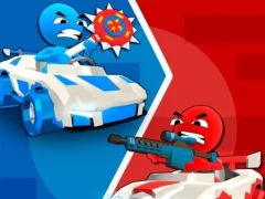 Gioco Stickman battle 1-4 Players in linea
