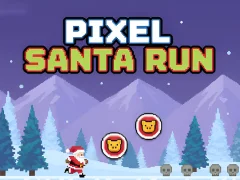 Gioco Pixel Santa Run in linea