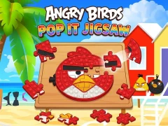 Gioco Angry Birds Pop It Jigsaw in linea