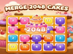 Gioco Merge 2048 cakes in linea