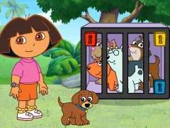 Gioco Dora The explorer Dora's Puppy Adventure in linea
