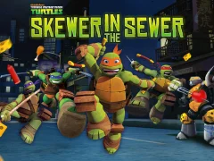 Gioco Teenage Mutant Ninja Turtles: Skewer in the Sewer in linea