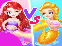 Gioco Mermaid Paper Doll Dress Up in linea