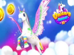 Gioco Unicorn Run 3D in linea