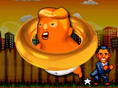 Gioco Tappy Flappy Trump in linea