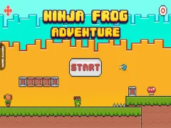 Gioco Ninja Frog Adventure in linea