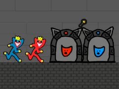 Gioco Red and Blue Stickman Huggy 2 in linea