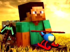 Gioco Minecraft Helicopter Adventure in linea