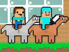 Gioco Noob vs Pro HorseCraft in linea