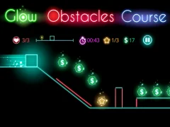 Gioco Glow obstacle course in linea