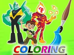 Gioco Ben 10 Coloring in linea