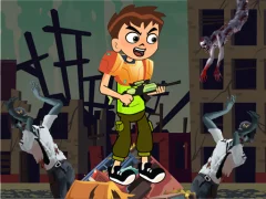 Gioco Ben 10 World War Zombies in linea