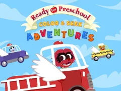 Gioco Disney junior ready for preschool Color & Seek Adventures in linea