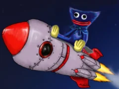 Gioco Huggy Wuggy in space in linea