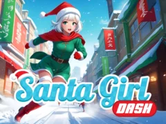 Gioco Santa Girl Dash in linea
