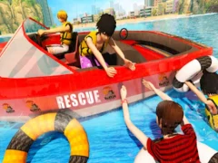 Gioco Beach Rescue Emergency Boat in linea