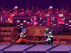 Gioco Endless Cyberpunk Runner in linea