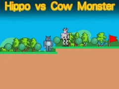Gioco Hippo vs Cow Monster in linea