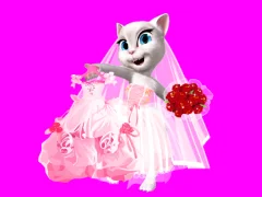 Gioco Talking Tom Angela City Wedding Boutique in linea