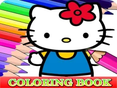Gioco Coloring Book for Hello Kitty in linea