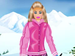 Gioco Barbie Snowboard Dress in linea