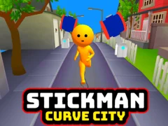 Gioco Stickman Curve City in linea