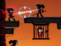 Gioco Ninja Stickman Warrior in linea