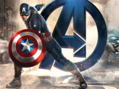 Gioco Captain American Jigsaw Puzzle in linea