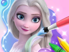 Gioco Coloring Book For Elsa in linea
