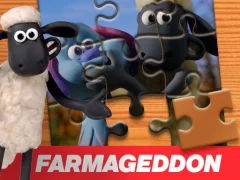 Gioco  A Shaun the Sheep Movie Farmageddon Jigsaw Puzzle in linea
