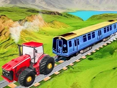 Gioco Chain Tractor Train Towing Game 3D in linea