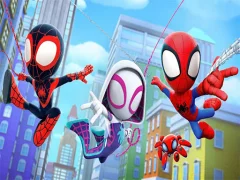 Gioco Spidey and his Amazing Friends Swing Into Action! in linea
