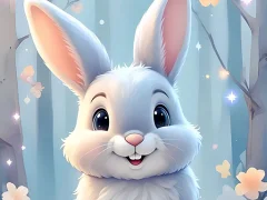 Gioco Easter Bunny Coloring Book in linea