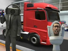 Gioco Truck Simulator Skibidi Toilet in linea