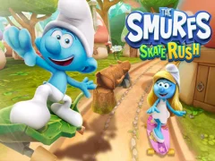 Gioco The Smufrs Skate Rush in linea