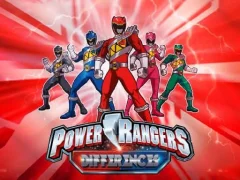 Gioco  Power Rangers Differences in linea
