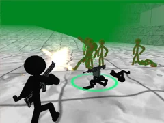 Gioco Stickman Killing Zombie 3D in linea