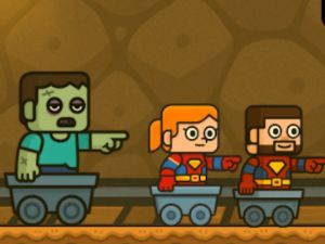 Gioco 2 giocatore Blockminer Escape  in linea