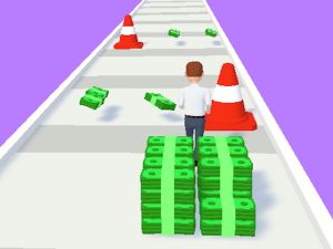 Gioco Raccogli tutti i soldi e diventa ricco: corridore in linea